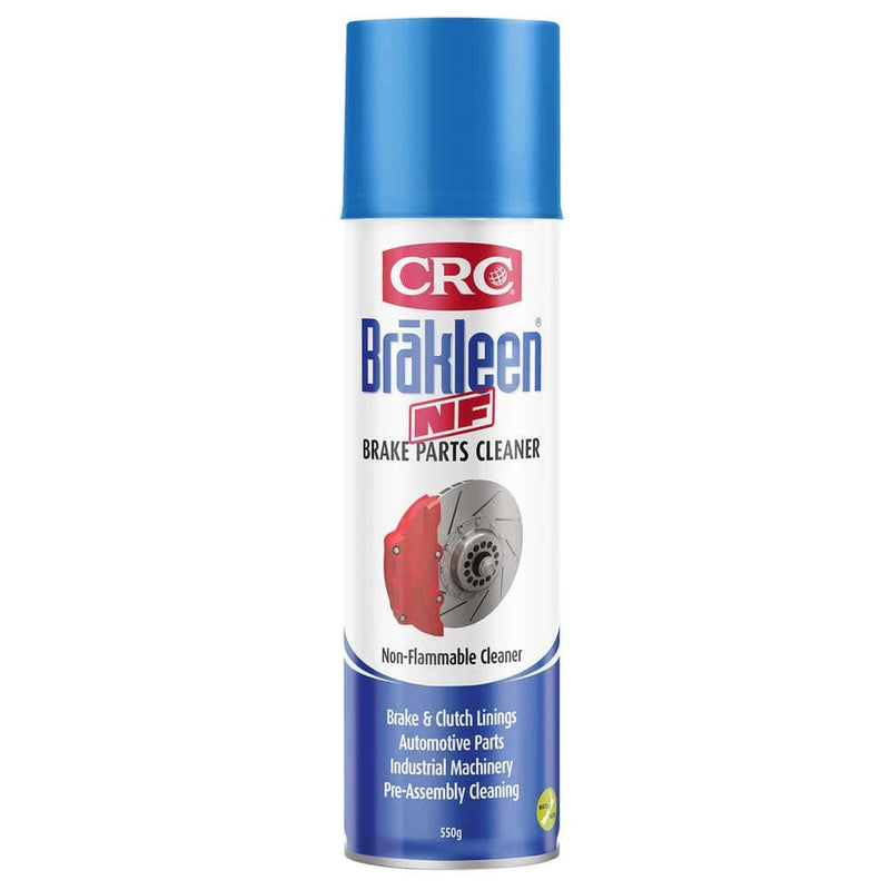 CRC Brakleen Brake Cleaner Non-Flammable 550g can for cleaning brake and clutch parts.
