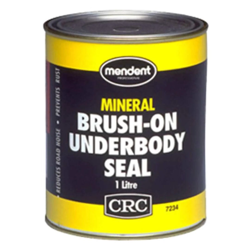 CRC Brush On Underbody Seal Can 1L - protects against corrosion and noise, easy brush application.