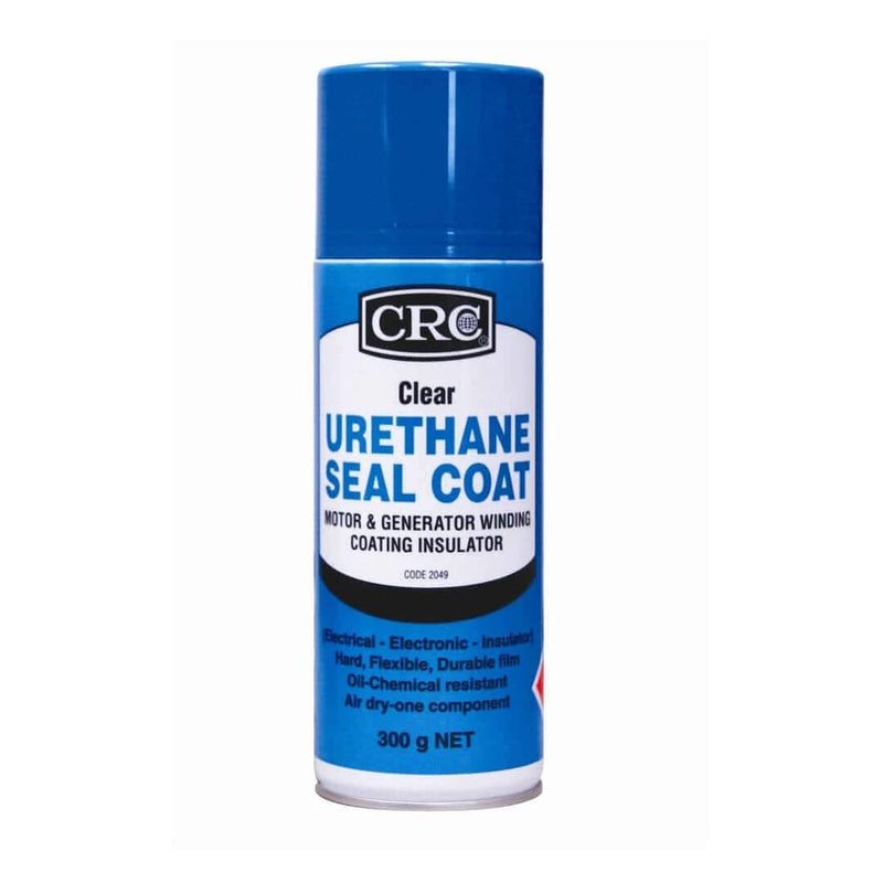 CRC Clear Urethane Seal Coat Aerosol 300g - 2049 for electrical and electronic applications.
