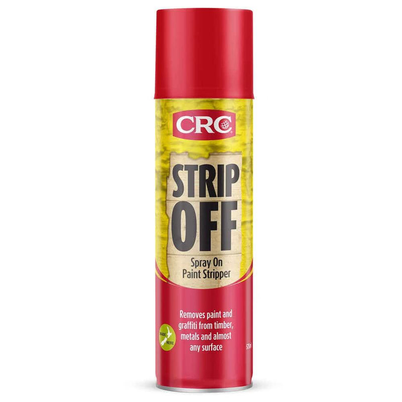 CRC Strip-Off Paint Stripper Aerosol 550ml - fast paint and varnish remover in an aerosol can