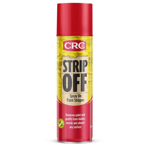 CRC Strip-Off Paint Stripper Aerosol 550ml - fast paint and varnish remover in an aerosol can