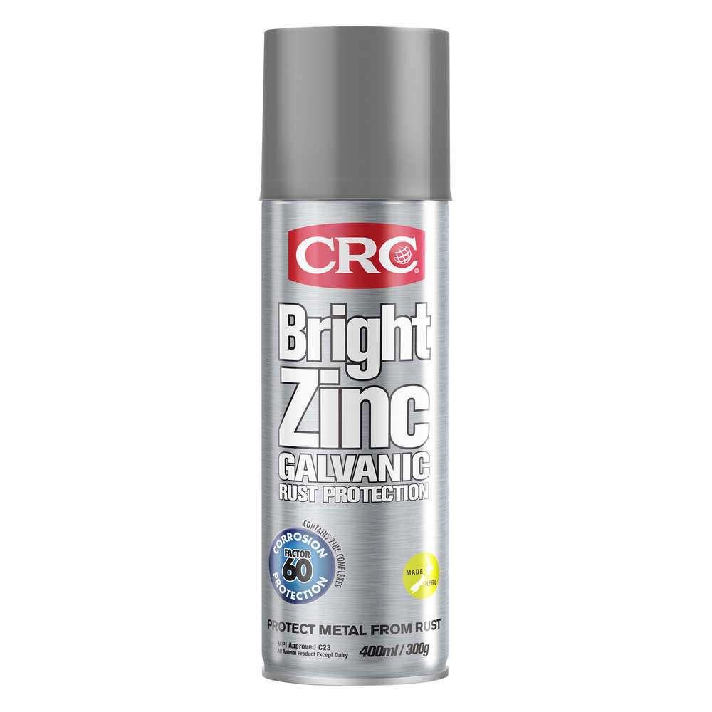 CRC Bright Zinc 400ML - Action Outdoors Kiwi