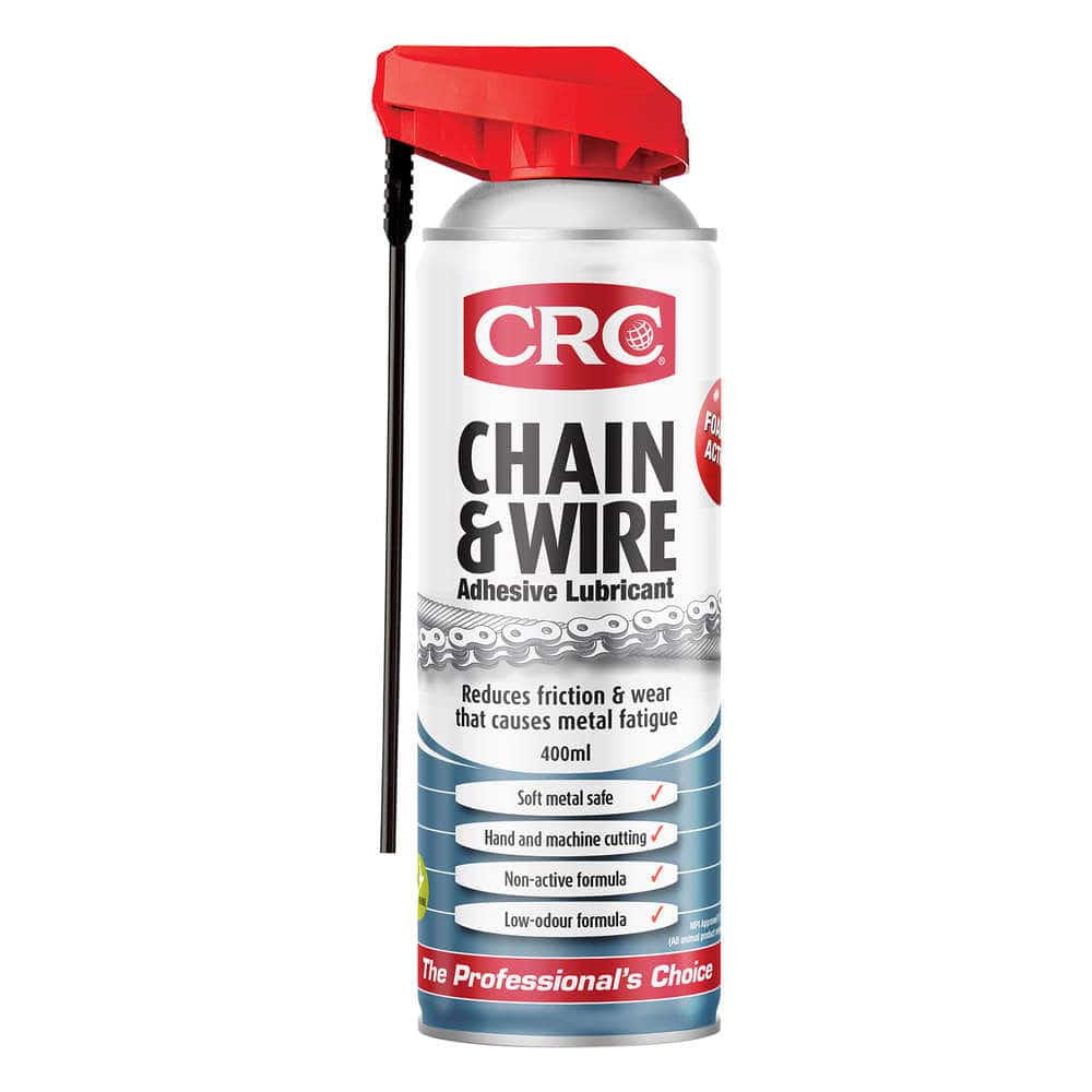 CRC Chain and Wire Lubricant Aerosol 400ml - Action Outdoors Kiwi