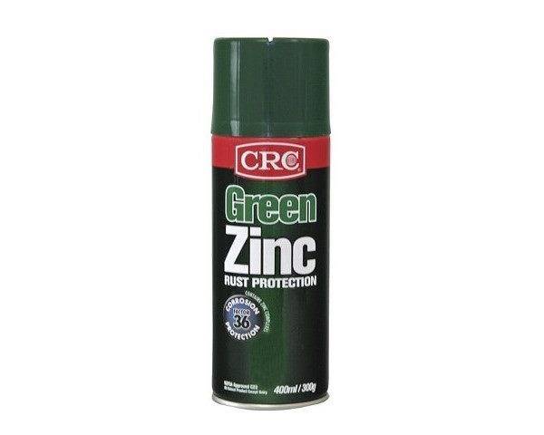 CRC Coloured Zinc 400ml - Green - Action Outdoors Kiwi