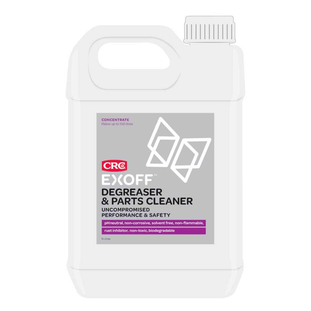 CRC EXOFF Degreaser and Parts Cleaner 5L - Action Outdoors Kiwi