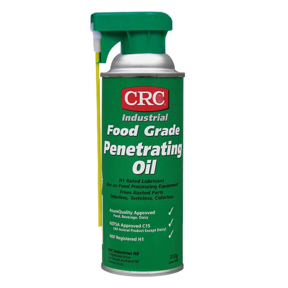 CRC Food Grade Penetrating Oil Aerosol 312g - Action Outdoors Kiwi