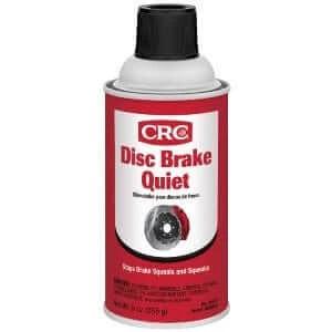 CRC Disc Brake Quiet spray can designed to protect and lubricate disc brake parts for noise reduction.