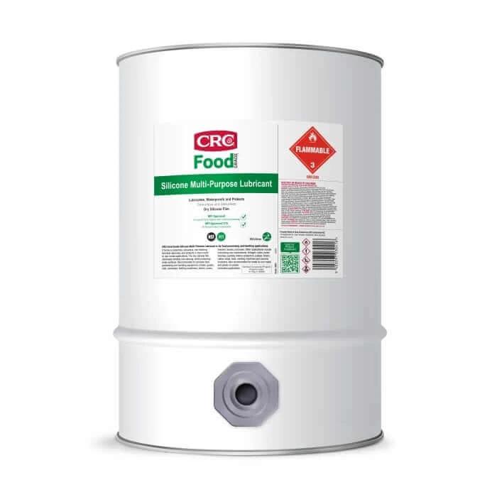 CRC Food Grade Silicone 20L multi-purpose lubricant for food processing and handling equipment