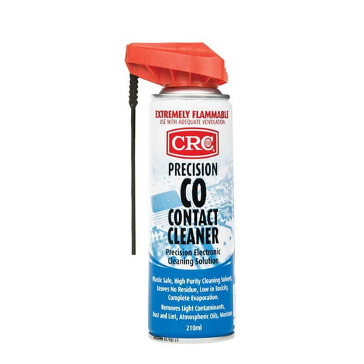 CRC Co Contact Cleaner 210ml - 2015 plastic-safe general-purpose cleaner for electronic equipment.
