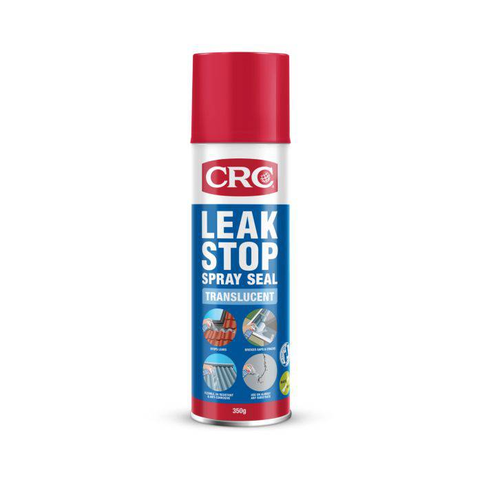 CRC Leak Stop Spray Seal 350g Translucent - waterproof seal spray for surfaces, easy to use and flexible.