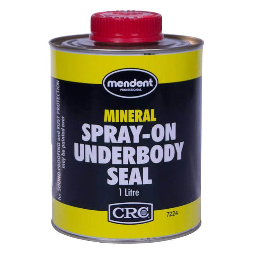CRC Spray On Mineral Underbody Seal 1L -7224 can for rust protection and sound insulation.
