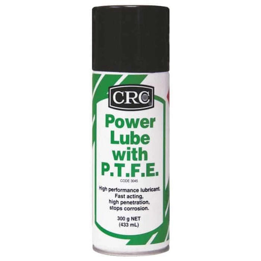 CRC Power Lube with Teflon 300g 3045 - high performance lubricant in can, prevents wear and corrosion.