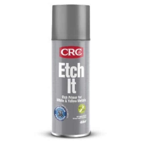 CRC Etch It - Etch Primer 400ml 2110 (for White & yellow metals) spray can packaging