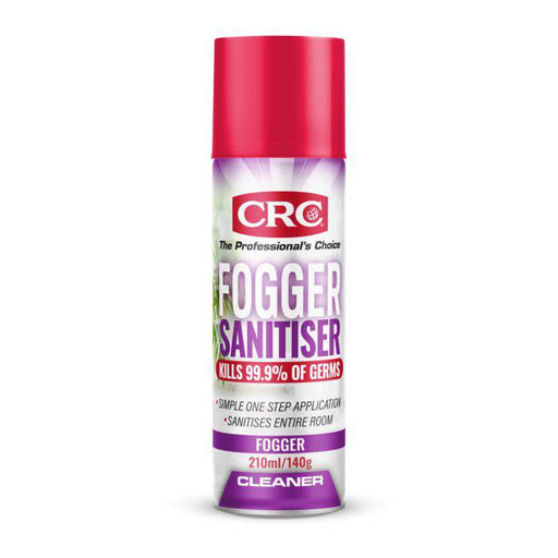 CRC Fogger Sanitiser - Industrial-strength sanitiser fogger that kills 99.9% of germs in hard-to-reach areas.