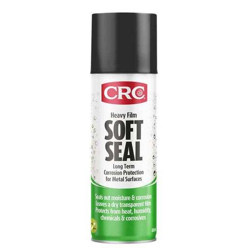 CRC Soft Seal Aerosol 400ml 3013 for corrosion protection of metal surfaces and assemblies.
