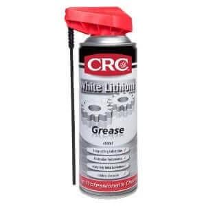 CRC White Lithium Grease 400ml 5037 - high-purity lithium grease for lubrication and protection.