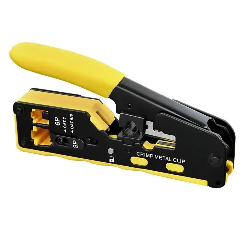 Crimping & Stripping Tool with 8P/6P Ethernet Connectors (different colours available) by Habicare