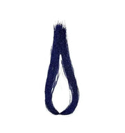 Crystal Flash Tying Material in dark blue color for enhancing fishing lure visibility and attraction.
