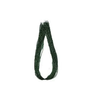 Crystal Flash Tying Material in green color, ideal for adding flash to fishing hooks in low light conditions.