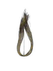 Crystal Flash Tying Material for fishing hooks, adding flash and visual attraction in low light conditions.