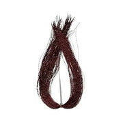 Crystal Flash Tying Material, flashy strands ideal for attracting fish in low light conditions, length 300mm.