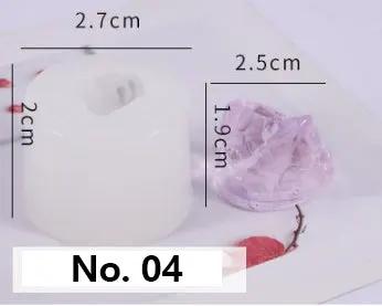 Crystal Moulds Silicone Growing Crystal Cluster Quartz Rock Mould for Polymer Clay, Fondant Cake Decoration by Resin Art NZ