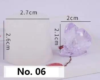 Crystal Moulds Silicone Growing Crystal Cluster Quartz Rock Mould for Polymer Clay, Fondant Cake Decoration by Resin Art NZ