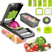 g8buynz Multifunctional Vegetable Chopper and Slicer  16 in 1 Kitchen Accessories Multifunctional Vegetable Chopper and Slicer  16 in 1 Kitchen Accessories