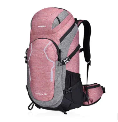50L Nylon Hiking Backpack - Lightweight Outdoor Sports Pack with Embroidered Design | Adventure Rucksack by Mead's Supply & Equipment Outfitters limited