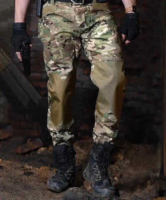 Quartermaster Camouflage Tactical Pants - Quick-Drying Wear-Resistant Outdoor Hiking Pants by Mead's Supply & Equipment Outfitters limited