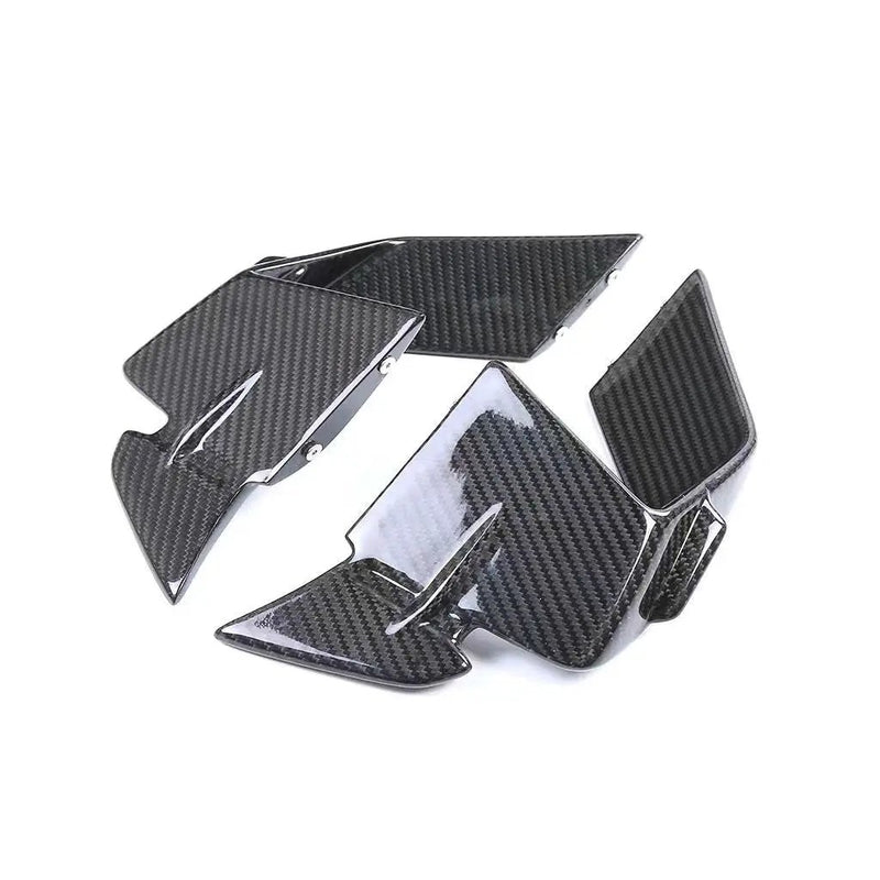 S1000RR 2023+ (Winglets Side Panels Fixed Wings Fairing) Dry Carbon by CARBONISE