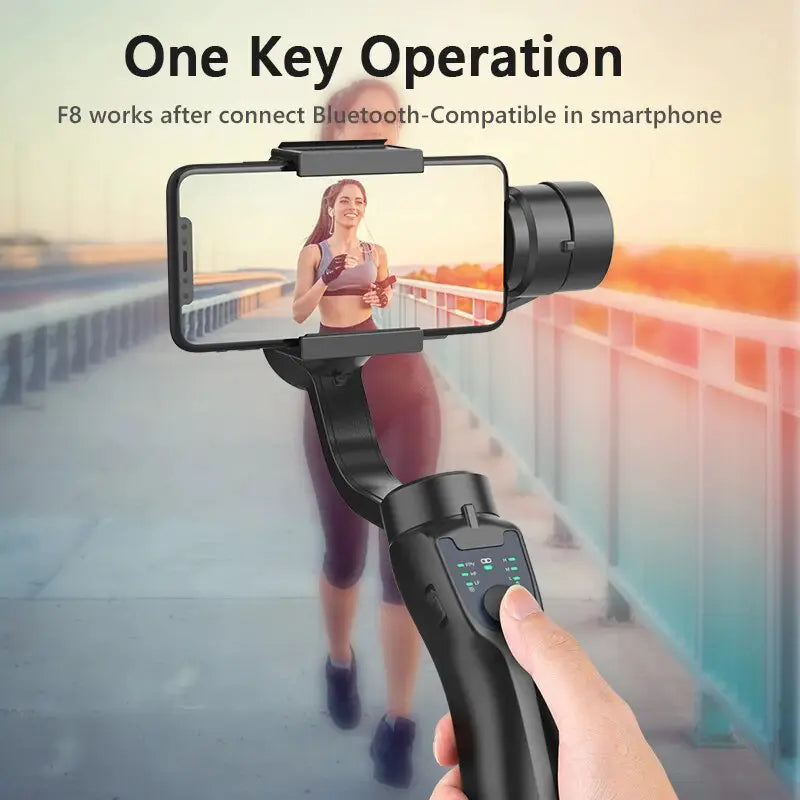 Action Outdoors Limited F8 Handheld 3-Axis Gimbal Stabilizer for Smartphones F8 Handheld 3-Axis Gimbal Stabilizer for Smartphones