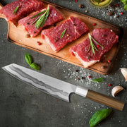 Keihatsu Japanese Gyuto Chef Knife 8 Inch Kiritsuke Knife, Professional Kitchen Ultra Sharp Vegetable Knives With Sheath & Box - Kirtsuke Knife by China Dropship