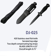 Spearfishing Knife DJ-025 NZDIVER by NZ Diver