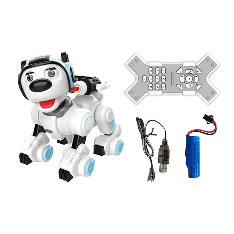 RC Smart Dog Patrol Dance Sing Shooting RC Robot Toy Gift by dealonline.co.nz