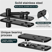 Hidden Door Hinge Heavy Duty Door Hinge Pivot Hinge by salelink.co.nz