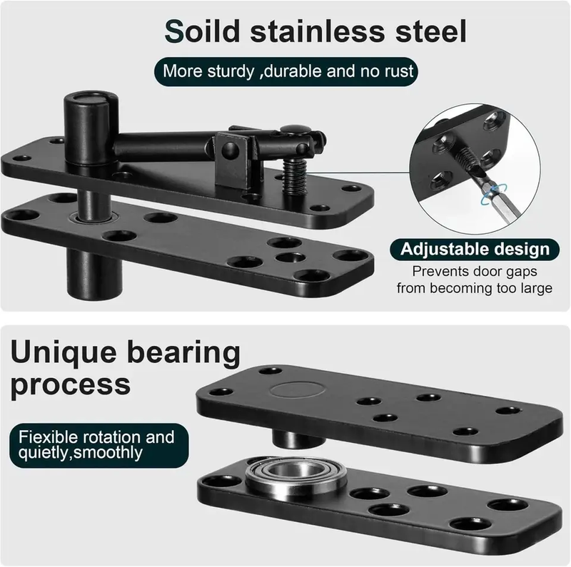 Hidden Door Hinge Heavy Duty Door Hinge Pivot Hinge by salelink.co.nz