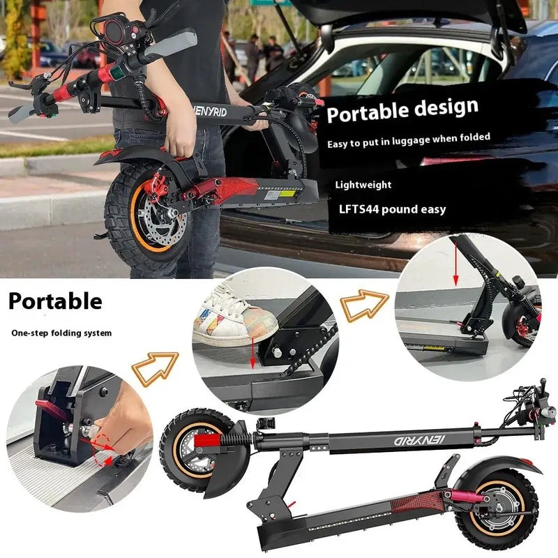 Double Shock Absorber Scooter by Action Outdoors Limited