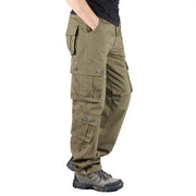 Khaki Military Cargo Pants for Men - Casual Tactical Wear by Mead's Supply & Equipment Outfitters limited
