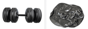 Mead's Supply & Equipment Outfitters limited Home Gym Equipment Adjustable Water-Filled Dumbbells 20–25kg – Portable Home Gym Weights Adjustable Water-Filled Dumbbells 20–25kg – Portable Home Gym Weights