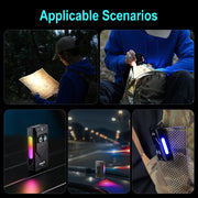 BORUIT EV15 Mini Light Rechargeable Torch EDC Work Lamp Keychain LED Flashlight by China Dropship