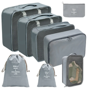 Ecotrek 8-Piece Folding Travel Organizer Storage Bags - Suitcase Packing Set ZH16008 by ECOTREK