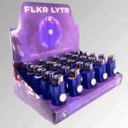 Clipper Flkr Lytr Display Box Navy Blue 25 Count For Lighters by Action Outdoors Limited