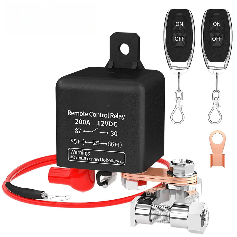 Wireless Remote Car Battery Disconnect Cut off Switch Isolator by salelink.co.nz