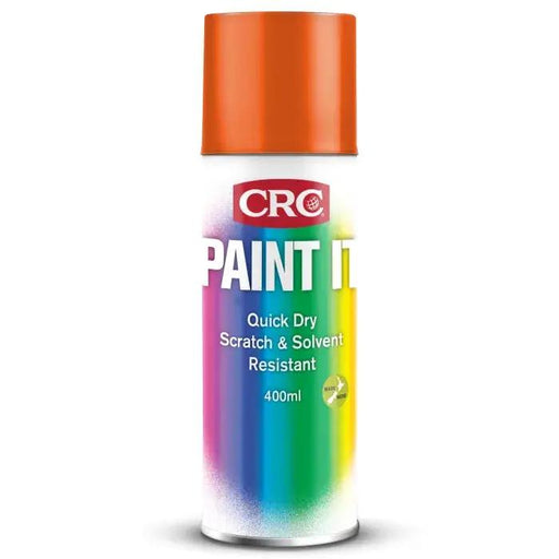 CRC Paint It Safety Orange 400ml - Spray Paint