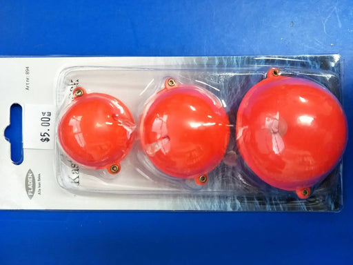 Fladen Floats Bubble Float Orange 3 Pack Bubble Float Orange 3 Pack