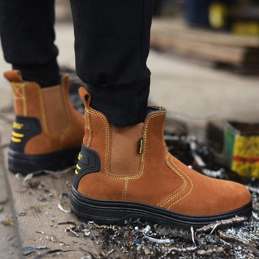 Mead's Supply & Equipment Outfitters limited Safety Footwear Welder Safety Boots With Steel Toe Splash And Heat Resistant Cowhide Welder Safety Boots With Steel Toe And Heat Resistant