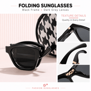 ECOTREK Sunglasses ECOTREK Folding Sunglasses – Compact Travel Shades, UV380 LX19-11 ECOTREK Folding Sunglasses – Compact Travel Shades, UV380 LX19-11