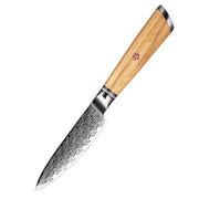 Damascus Steel Olive Wood Chefs Knife 132S Steak Knife by China Dropship