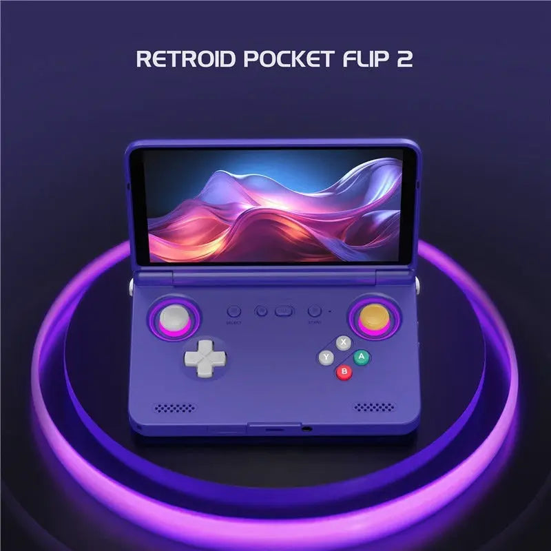 OLED Flip-screen Handheld Game Console by Action Outdoors Limited